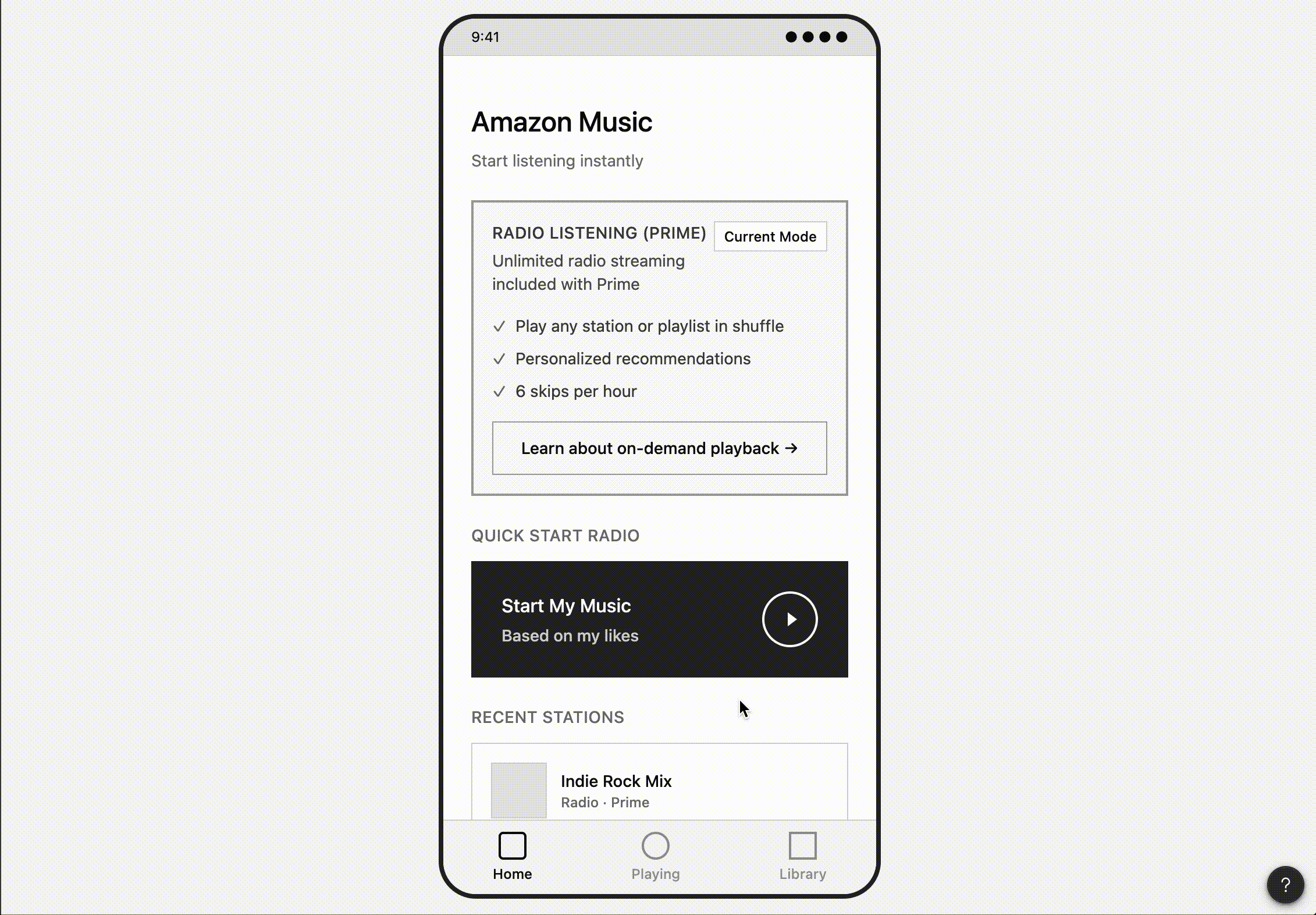 Prototype Interaction Demo